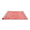 thumbnail image 2 of Ahgly Company Machine Washable Indoor Rectangle Abstract Red Modern Area Rugs, 5' x 8', 2 of 4