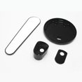 thumbnail image 3 of 1 Kit de 3 Tapas de Tipo Accesorio de Motos Coches de Aluminio de para Glide 2008-13 de Negro, 3 of 6