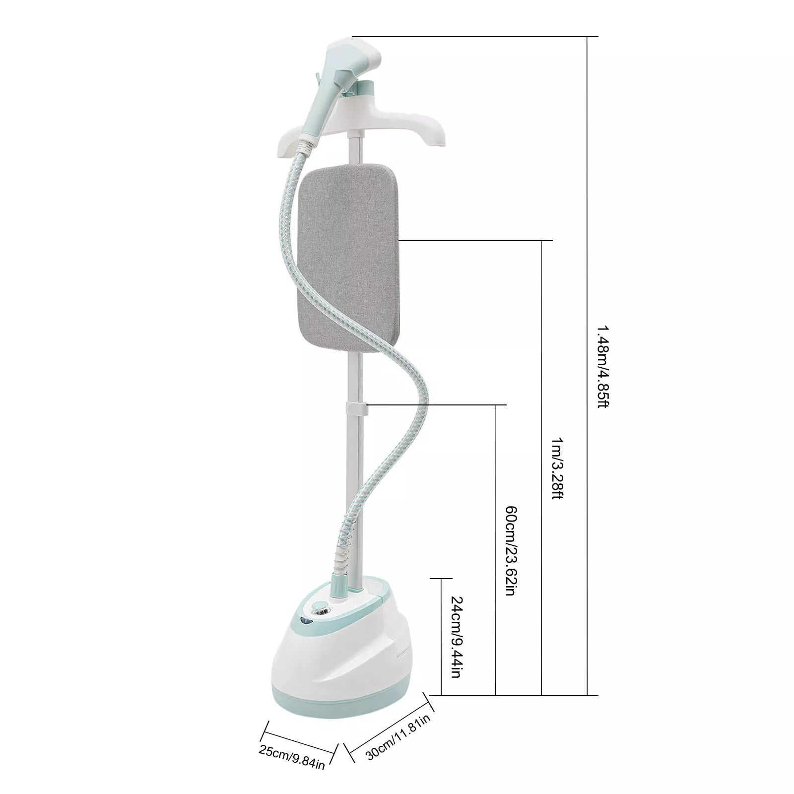 Miumaeov Professional Steamer Standing Cloth Ironing Steamer Clothes Hanging Ironing Machine