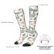 thumbnail image 4 of Fotbe Cute Cartoon Sloth Calcetas Divertidas Estampadas para Hombre y Mujer, Calcetas de Algodón hasta la Rodilla para Caminar, Correr, Enfermería y Embarazo, 4 of 6