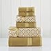 thumbnail image 3 of Amrapur Overseas | Trefoil Filigree 6 Piece Reversible Yarn Dyed Jacquard Towel Set (Gold), 3 of 4