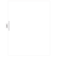 thumbnail image 2 of Exhibitindexes® Side Exhibit Tabs Letter Size AVE Style Bold Font Package of 25 - Made in The USA, 2 of 2