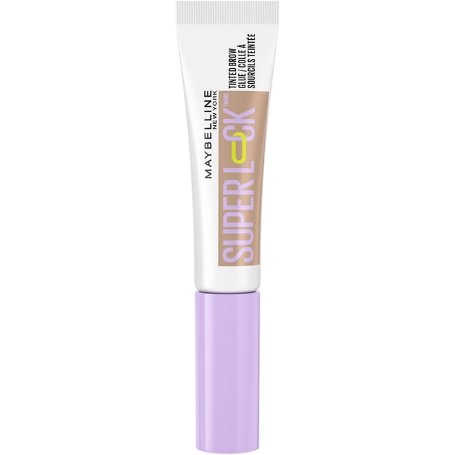 Colle à sourcils SuperLock de Maybelline, gel à sourcils transparent, tenue de 24 heures, taupe ,7 ml