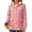 Pink, variant on Rosvigor Womens Sherpa Coats Winter Fleece Jackets Women Windproof Warm Parkas Coats with Hood