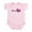 Petal Pink, variant on CafePress - Maganda Infant Bodysuit - Baby Light Bodysuit, Size Newborn - 24 Months
