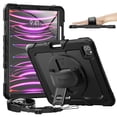 thumbnail image 1 of Timecity Protective Case for iPad Pro 12.9 inch 6th/ 5th/ 4th/ 3rd Generation, with Strong Protection, Screen Protector, Hand/Shoulder Strap, Rotatin, 1 of 9