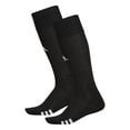 thumbnail image 2 of adidas Rivalry Soccer Socks (2-Pack), Black/White, X-Small, 2 of 2