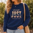 thumbnail image 3 of Jollimate Not Perfect Just Forgiven Sweatshirt, Christian Wildflower Pullover, Faith Based Women's Sweater, 3 of 6