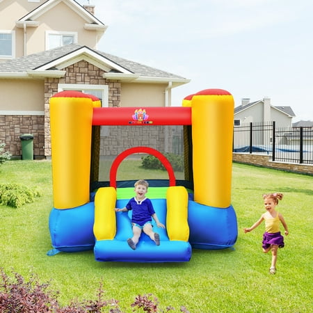 Costway Inflatable Mighty Bounce House Castle Jumper Moonwalk Bouncer Without...