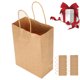 thumbnail image 5 of Bolsa de papel Kraft Bolsa de regalo Bolsa de papel Kraft Más saludable con asa para festivales de arte para exposiciones de artesanía local ANGGREK Otros, 5 of 8