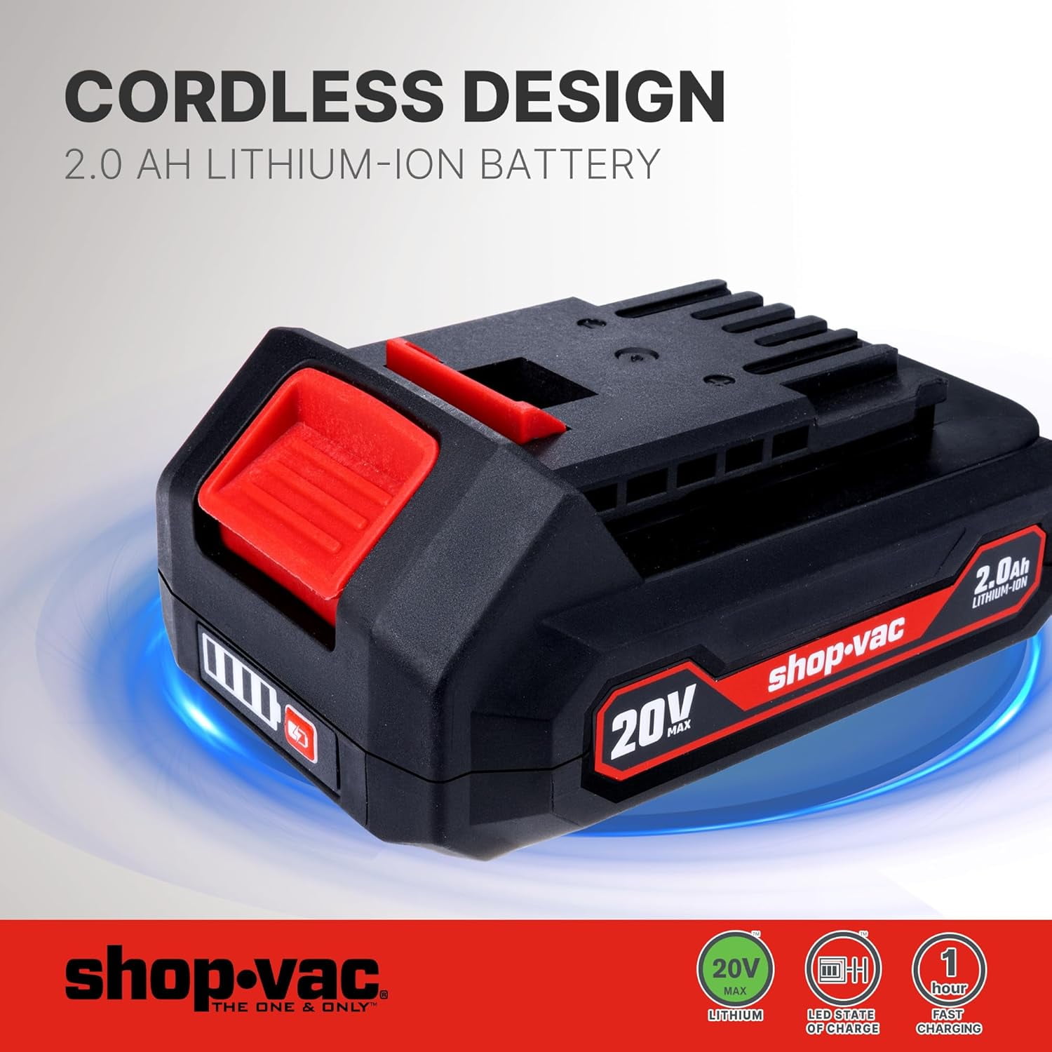 Shop-Vac 20V Cordless 5 Gallon Ash Vacuum
