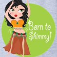 thumbnail image 2 of CafePress - Born To Shimmy - Cute Infant Baby Football Bodysuit, 2 of 3
