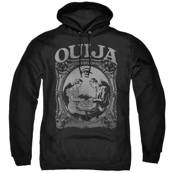 Ouija Two Adult Pullover Hoodie Sweatshirt Black