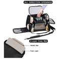 thumbnail image 2 of Animal Fabric Dog Carrier Bag with 900D Oxford Cloth Base and Nylon Webbing - 17x10x11.8 in - Pet Travel Tote for Small Pets - Durable, 2 of 7
