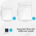 thumbnail image 5 of 200 Pcs Anti Tarnish Strips with Plastic Jewelry Bags Sets (2 Sizes), 5 of 5