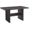 thumbnail image 1 of Crosley Table de Salle à Manger en Osier Palm Harbor en Brun, 1 of 13