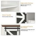 thumbnail image 2 of RichYa Easy Assemble Television Stands with Storage Cabinets and Drawers, Fiberboard White, 2 of 7
