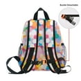 thumbnail image 5 of FORMRS School Backpack with Front Zippered Pocket 12" Student Travel Daypack, Purple Colorful Circles, 5 of 6
