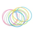 thumbnail image 6 of Raindrops 10pcs Silicone Hair Ties Glowing Wrist Band Women Bracelet Wristband Funny Luminous Bracelets Festival Favors Jelly Bracelets, 6 of 8