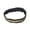 Black&Gold, variant on Women's Sequin Headband, Sparkly Glitter Hair Clip for Parties, Carnivals, Stage Performances, and Festive Events, Adjustable and Eye-Catching Accessory - Brown