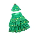 thumbnail image 4 of Trajes de disfraces de árbol de Navidad Hugo conjuntos de sombrero para niñas y niños 130cm y 100cm, 4 of 10
