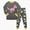 A51-Dark Gray, variant on 2-Piece Toddler Pajamas Long Sleeve for Boys Girls for Boys Girls 6 9 12 18 24 Months Pajamas Dailywear Set Loungewear Homewear,2-3 Years