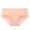 Khaki, variant on Women's Mid Waist Cotton Briefs, Soft Breathable Plain Basic Underpants S-2XL