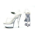 thumbnail image 3 of Ellie Shoes E-609-Brook Womans 6" Pointed Stiletto Sandal. 9 / Clear, 3 of 3