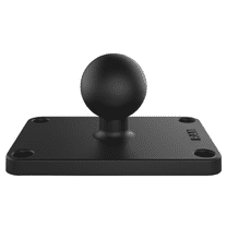 RAM-B-202U-23 RAM Mounts 2" x 3" Rectangle Base with 1" Ball