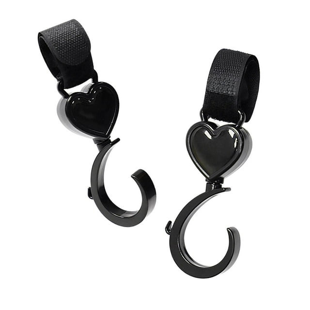 giratorios para colgar cochecito de bebé, ganchos para la compra, clips para cochecito, ganchos giratorios de 360 grados para cochecito de