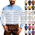 thumbnail image 3 of Ytobaz Dress Shirt for Men Long Sleeve Button Down Casual Tuxedo Shirts with Pleated Front Wrinkle Free Classic Fit Band Collar Tops for Wedding Party Banquet Business, 3 of 5