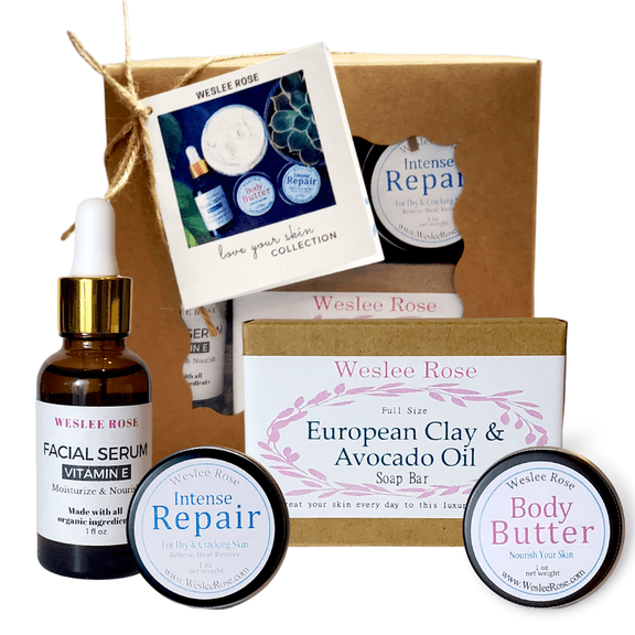 Weslee Rose Love Your Skin Box Set Collection, Skin Care Gift Set