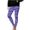 Purple#1, variant on Lopecy-Sta Womens Pants Trendy Christmas Stripe Print Leggings Printed High Waisted Tights Trendy Workout Yoga Pants Sports Fitness Pants