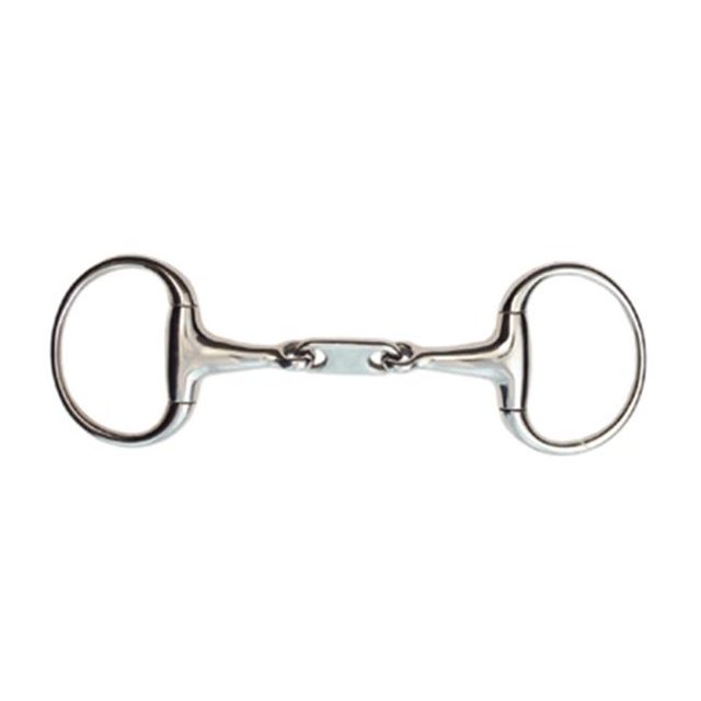 Jacks 20138-5 Dr. Bristol Eggbutt Snaffle Bit - 5 in.