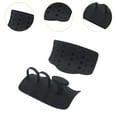 thumbnail image 6 of funtasica 2Pcs Weight Lifting Grips Gym Grips for Men Women Barbell Bar Pads Hand Protection for Powerlifting Bodybuilding Calisthenics Black, 6 of 8