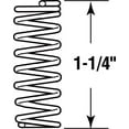 thumbnail image 2 of Compression Spring, 11/16 in. x 1-1/4 in. x .091 Wire Diameter, Spring Steel. pack of 2, 2 of 2