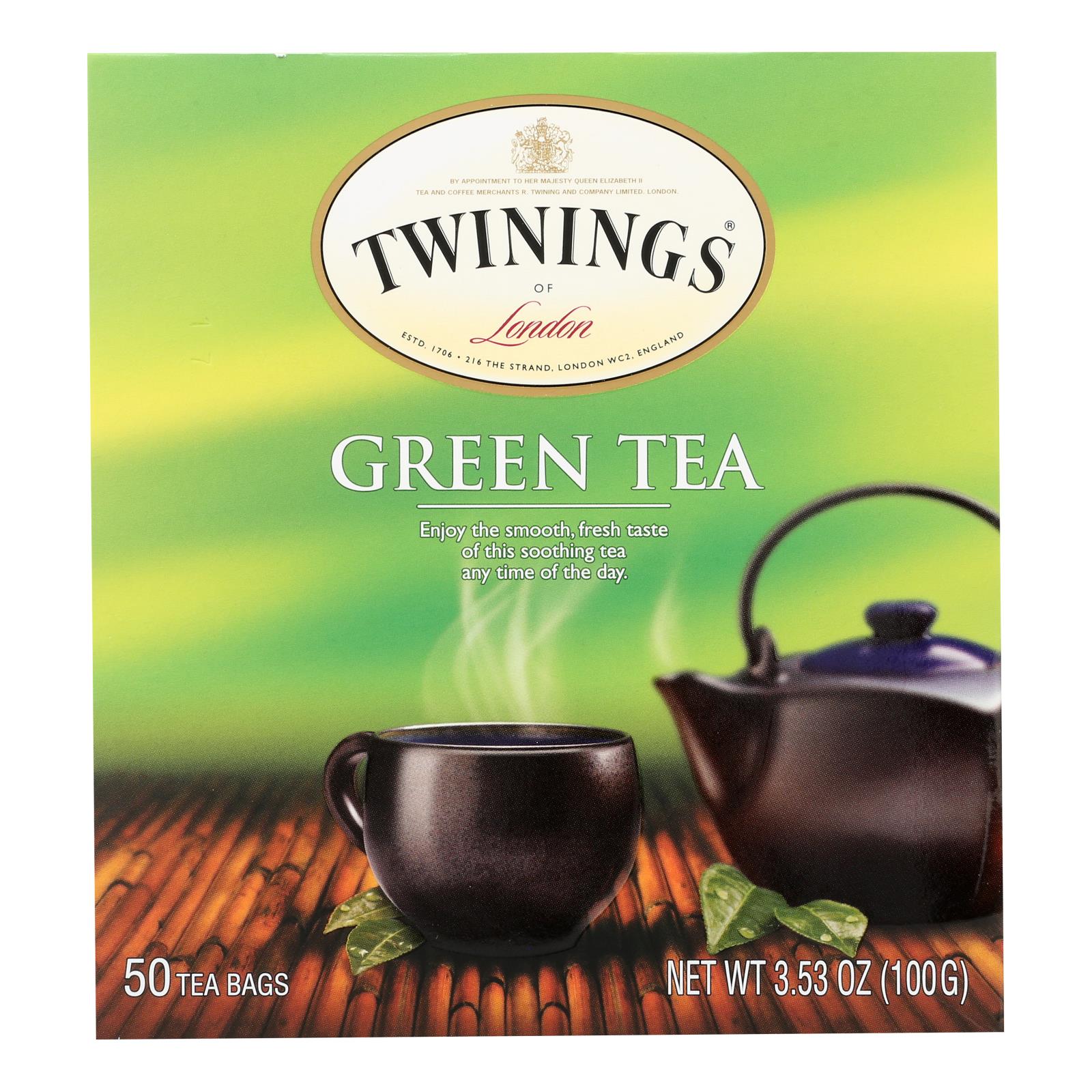 Twinings Green Tea 50 Tea Bags Pack of 2