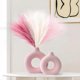 thumbnail image 1 of Pampas Grass Pink 17.7 Inch 6pcs Faux Pampas Grass Decor Pompas Floral for Pink Room Bathroom Home Office Decor Aesthetic, 1 of 4