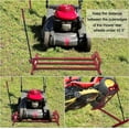 Riding Mower Lift,890 Lbs Capacity Lawn Mower Lift Jack with Manual