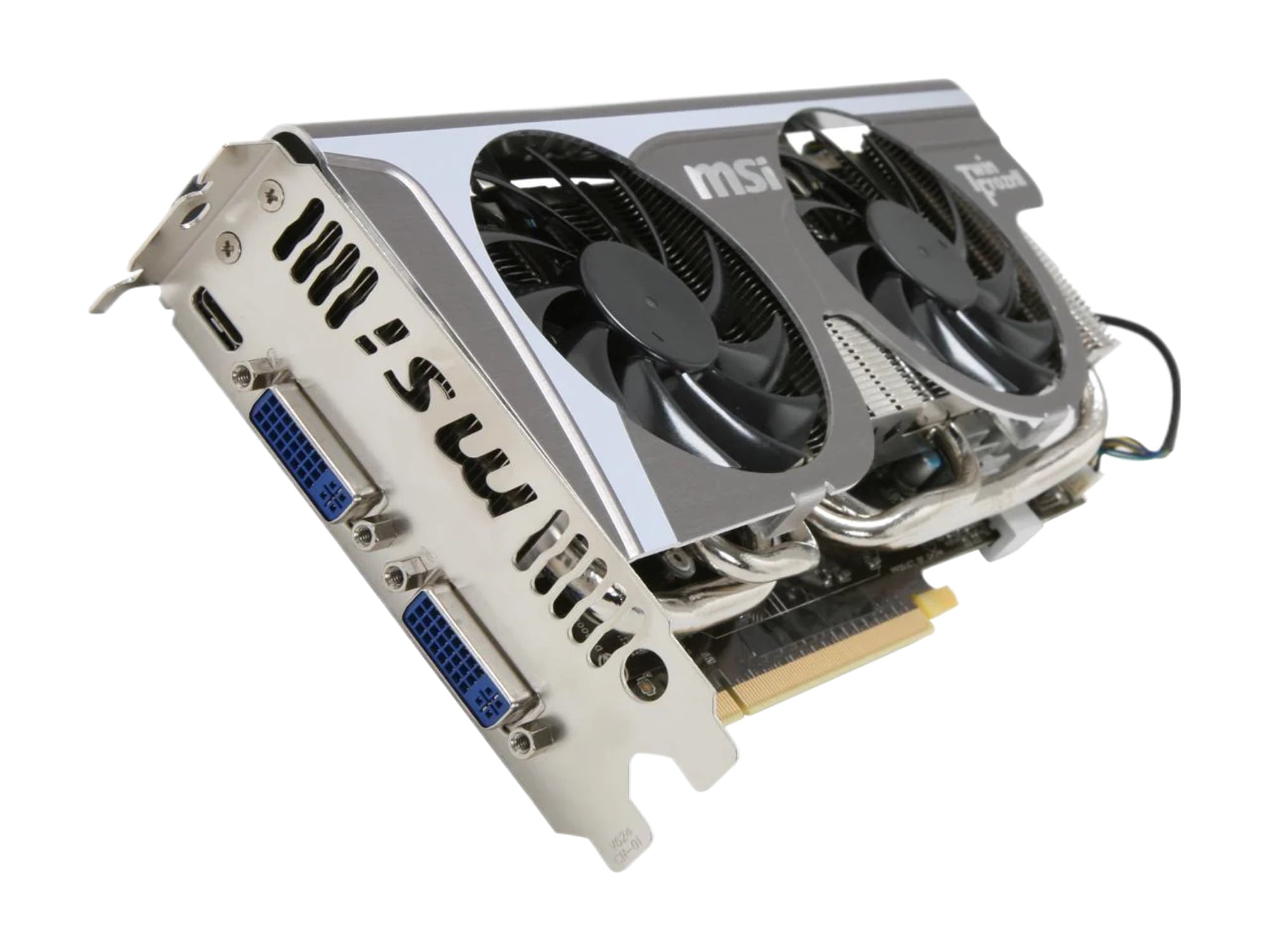 MSI N560GTX-Ti Twin Frozr II/OC - Graphics card - GF GTX 560 Ti - 1 GB GDDR5 - PCIe 2.0 x16 - 2 x DVI, Mini-HDMI