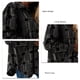 thumbnail image 4 of Abrigo a cuadros de manga larga para mujer, camisa con solapa y botones, elegante, informal, holgada y cómoda, 4 of 5
