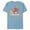 Ocean Blue, variant on Disney Stitch It’s My Birthday - Short Sleeve Blended T-Shirt for Adults - Customized-Navy Heather