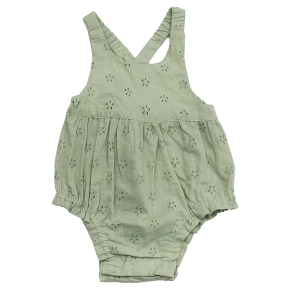 Pañalero George para Niña Bordado Sage Talla 12 M