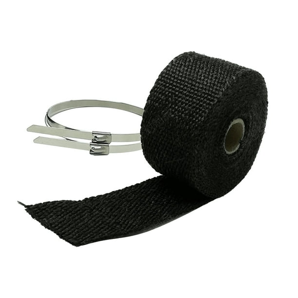 Colectores de cinta térmica de , rollo de envoltura térmica, correas aislantes de tuberías, rollo de envoltura térmica para Camping, chimenea, , 10m