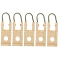 thumbnail image 4 of IFANLANDOR 5Pcs Piano Repair Accessories Khaki Wood Piano Middle Pedestals for Tuning, 4 of 8