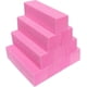 thumbnail image 1 of 10 Pcs Nail Buffer Block , Fingernail Shine Buffing Set, Professional Manicure Polisher Buffer Bulk Medium Grit (Pink), 1 of 4