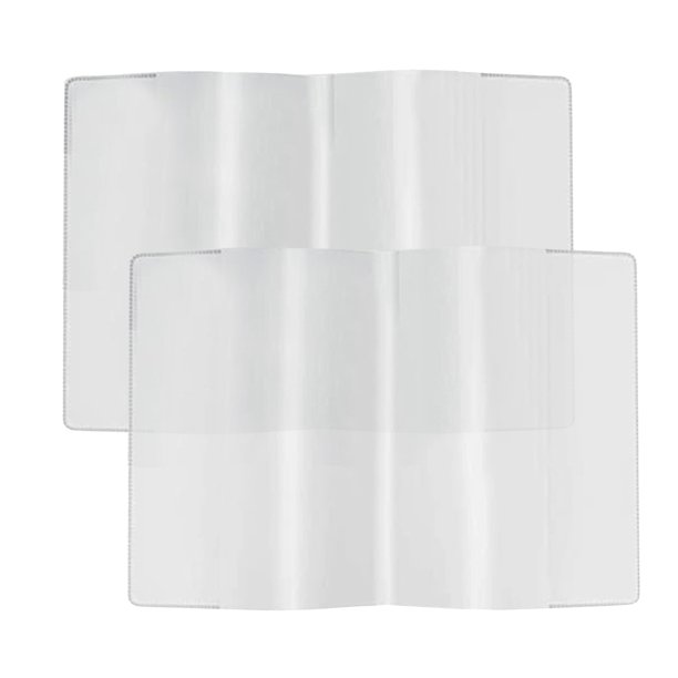 Protector de Pasaporte Tmvgtek Camping 2 uds funda protectora transparente PVC