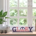 thumbnail image 2 of CIMAXIC Independence Day National Day Decorations Independence Day Table Sign Home Decor,11.61"X3.15"X1.97", 2 of 5