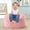 Pink, variant on Hobestluk Bean Bag Chairs 2.5FT Bean Bag Chair with Memory Foam Filled & Chevron Plush Fur Cover Small Bean Bag Chairs for Playroom, Living Room, Bedroom (White)