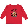 thumbnail image 3 of Inktastic Can't Catch Me Gingerbread Man Boys or Girls Long Sleeve Toddler T-Shirt, 3 of 5